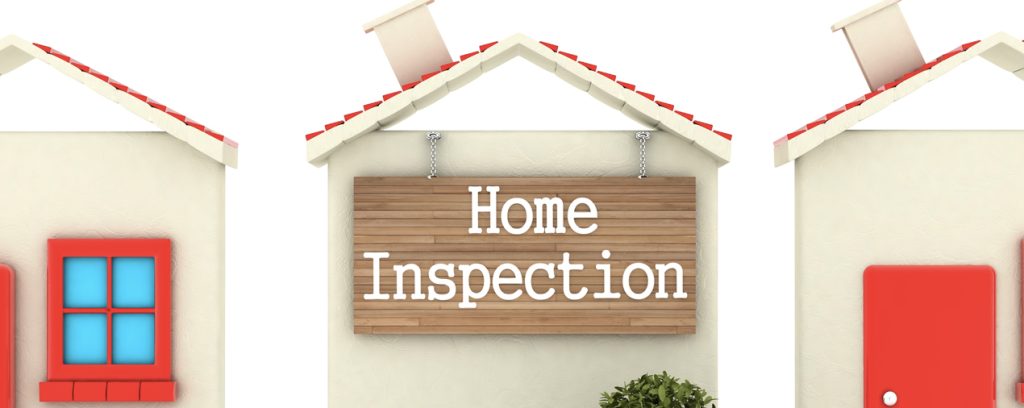 Home inspection home sign