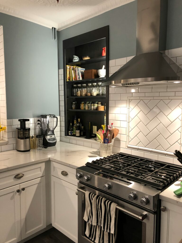 kitchen accent wall