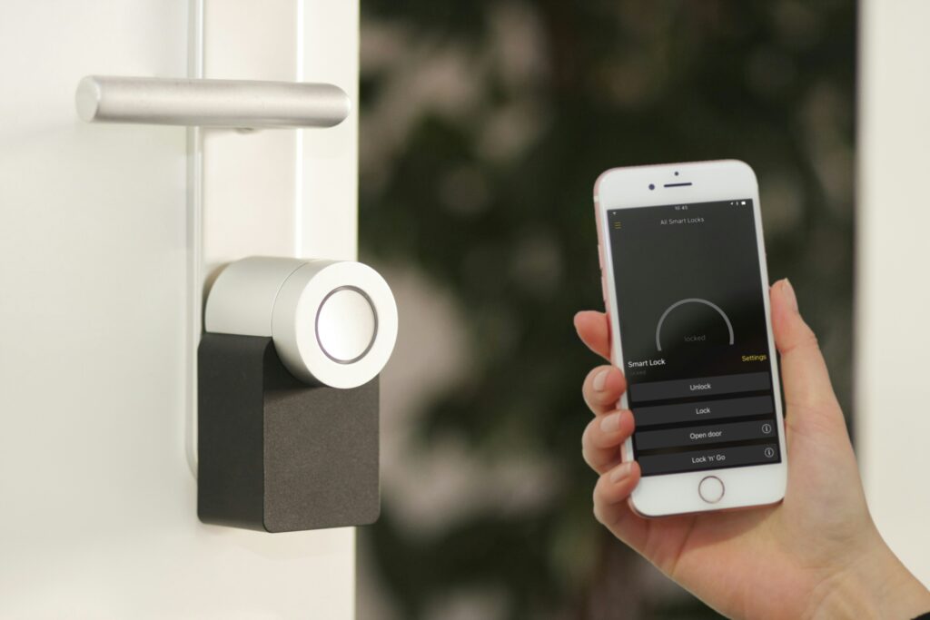 technology for home - smart locks